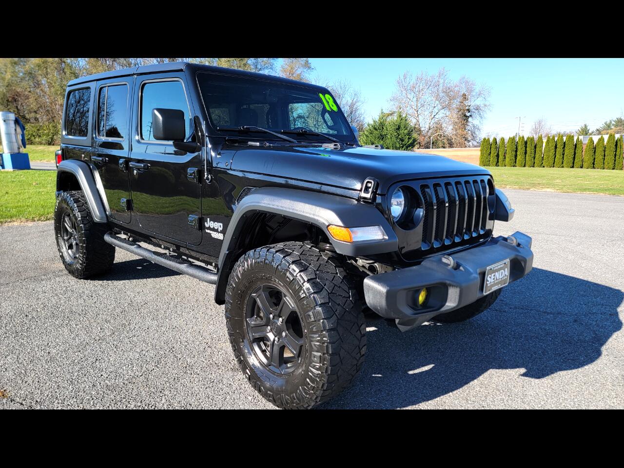 Used 2018 Jeep Wrangler Unlimited Sport for Sale in Reading PA 19601 Senda  Auto Sales, Inc.
