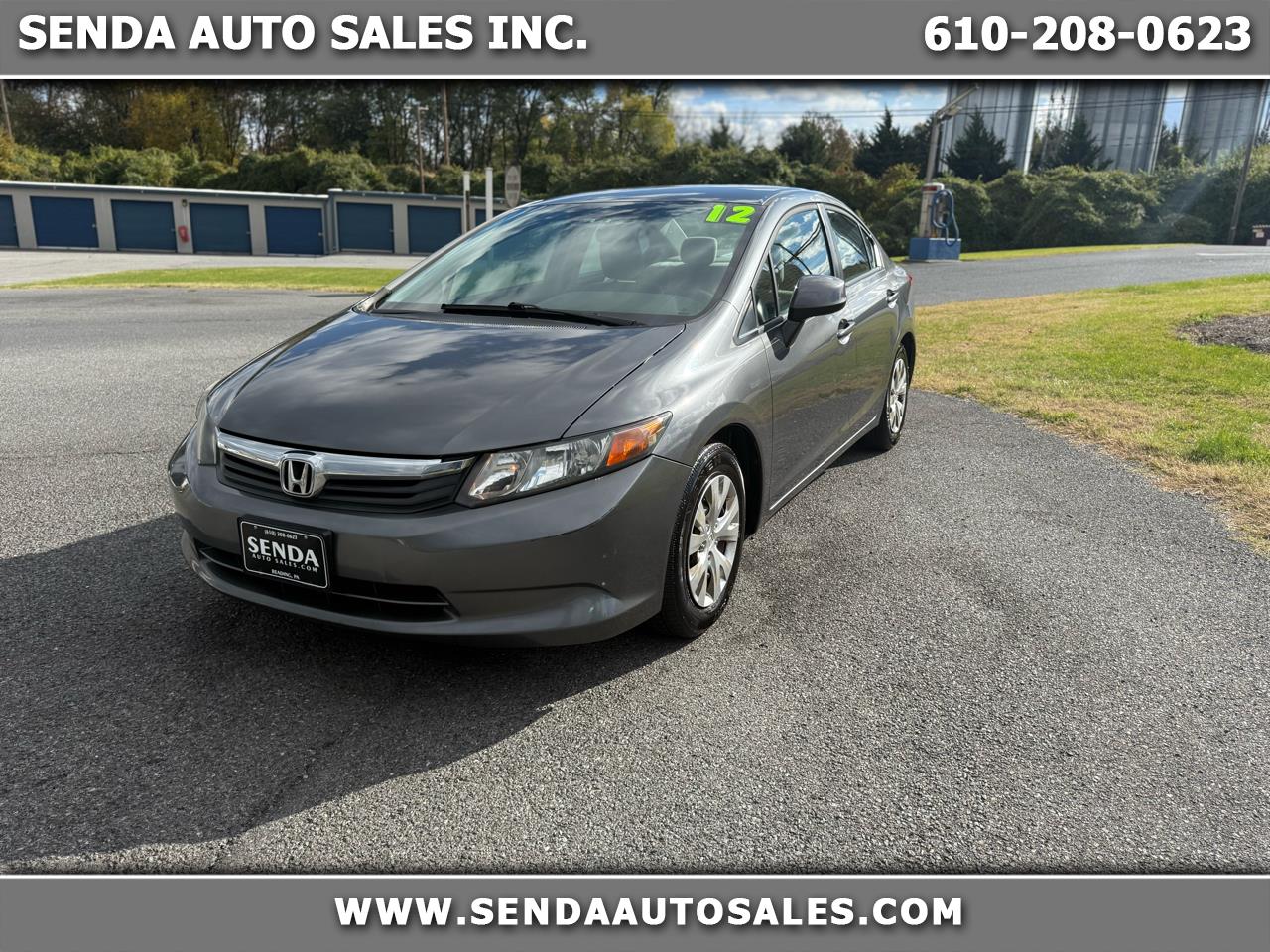 2012 Honda Civic LX Sedan 5-Speed AT