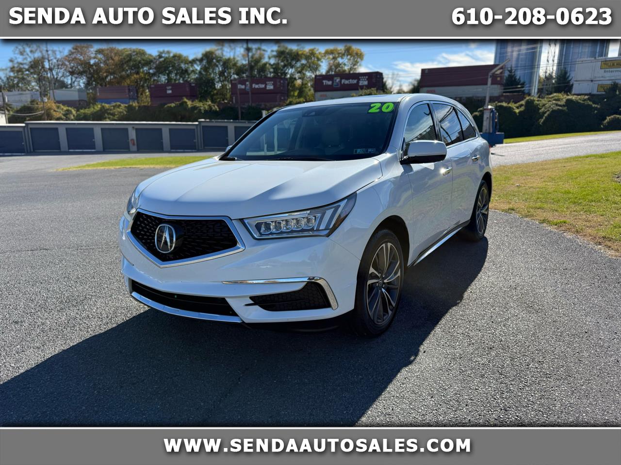 2020 Acura MDX SH-AWD 9-Spd AT w/Tech Package
