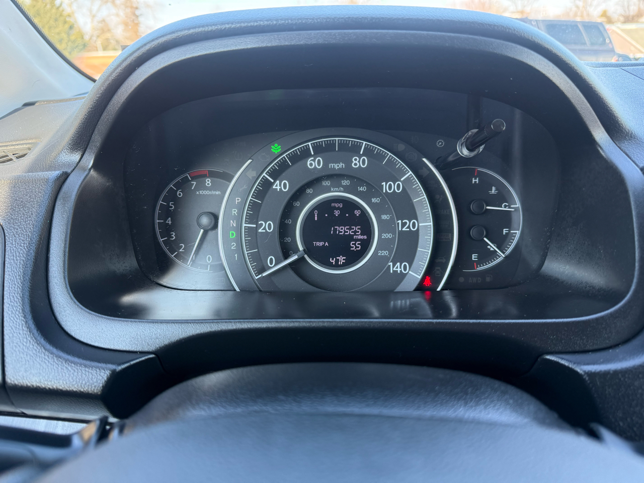 Honda CR-V EX-L 4WD 5-Speed AT 2013