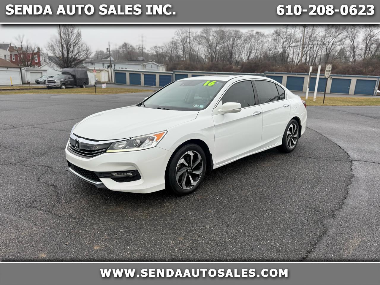 2016 Honda Accord EX-L Sedan CVT w/ Honda Sensing