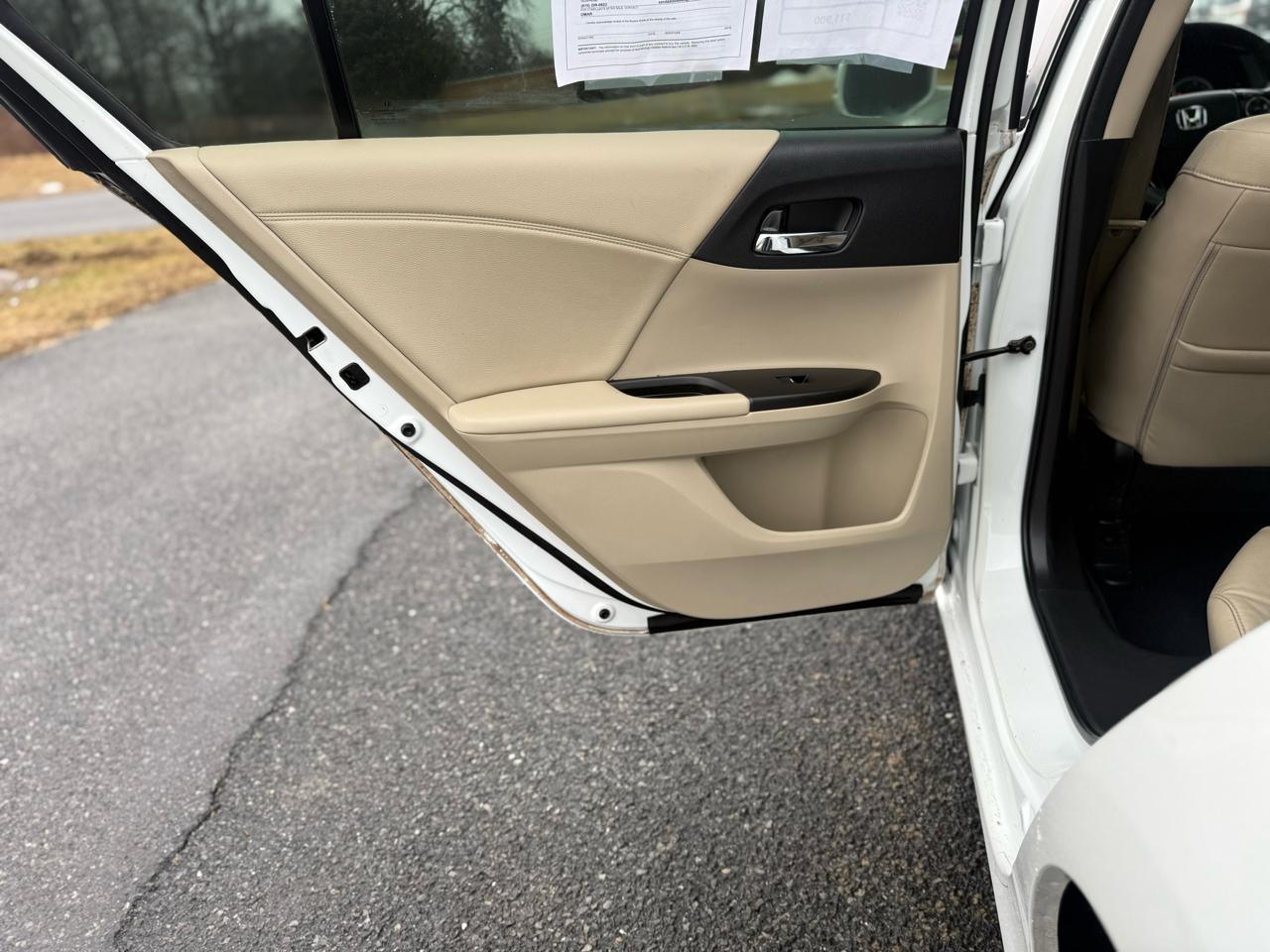 Honda Accord EX-L Sedan CVT w/ Honda Sensing 2016