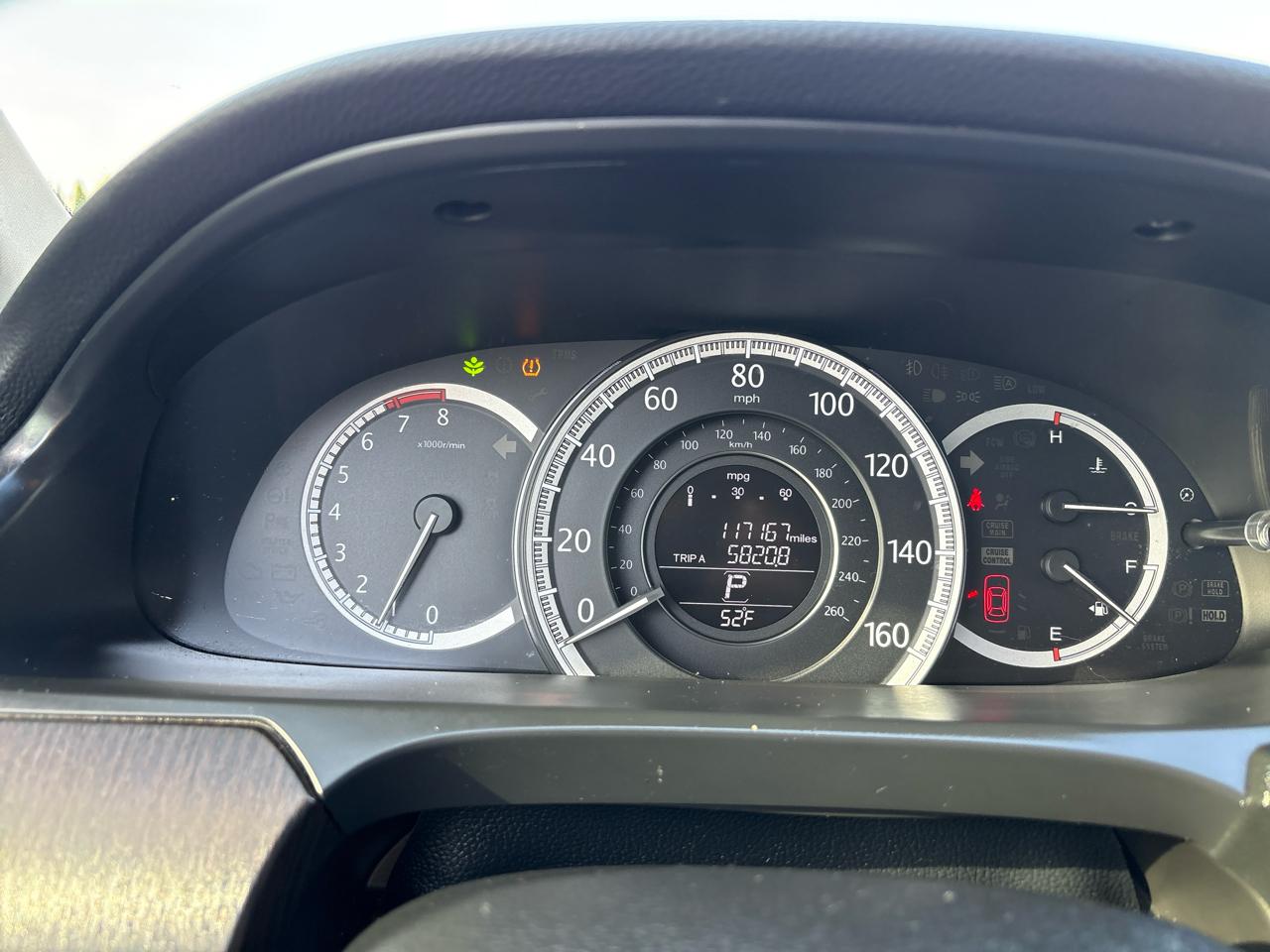 Honda Accord EX Sedan CVT 2014