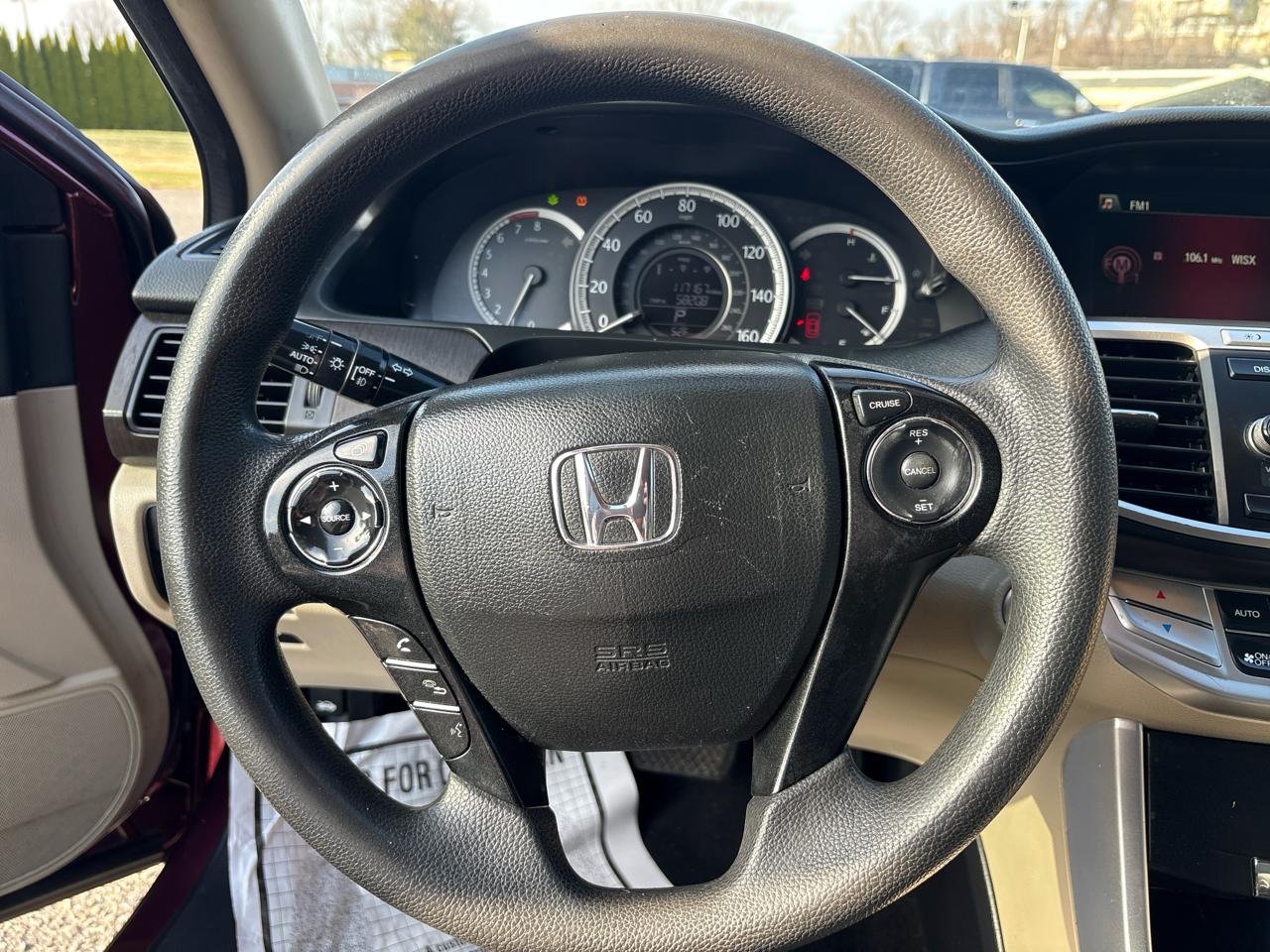 Honda Accord EX Sedan CVT 2014