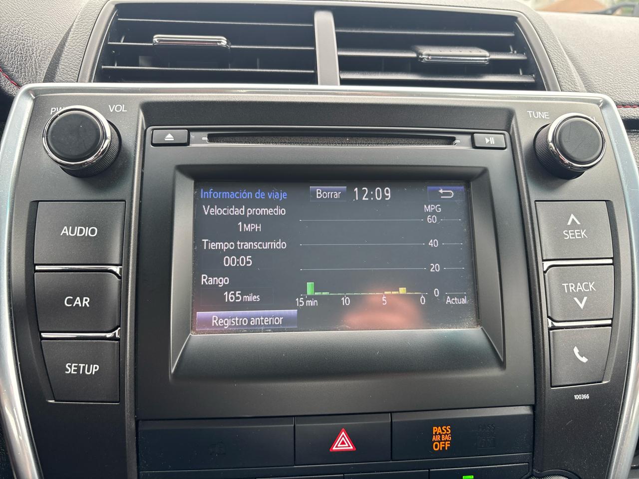 Toyota Camry SE 2015