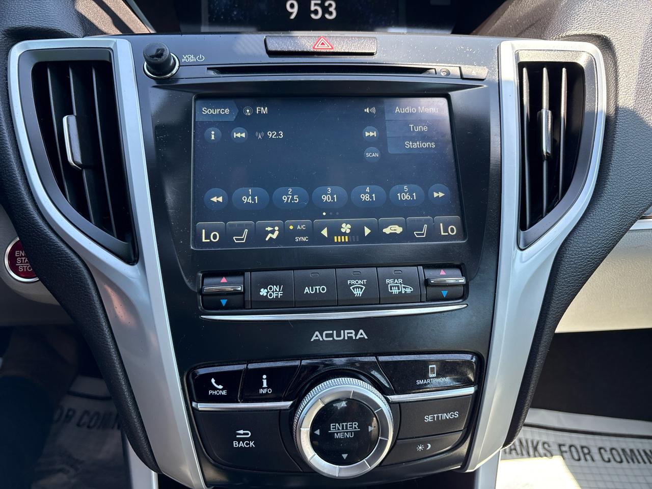 Acura TLX Base 2.4L 2019
