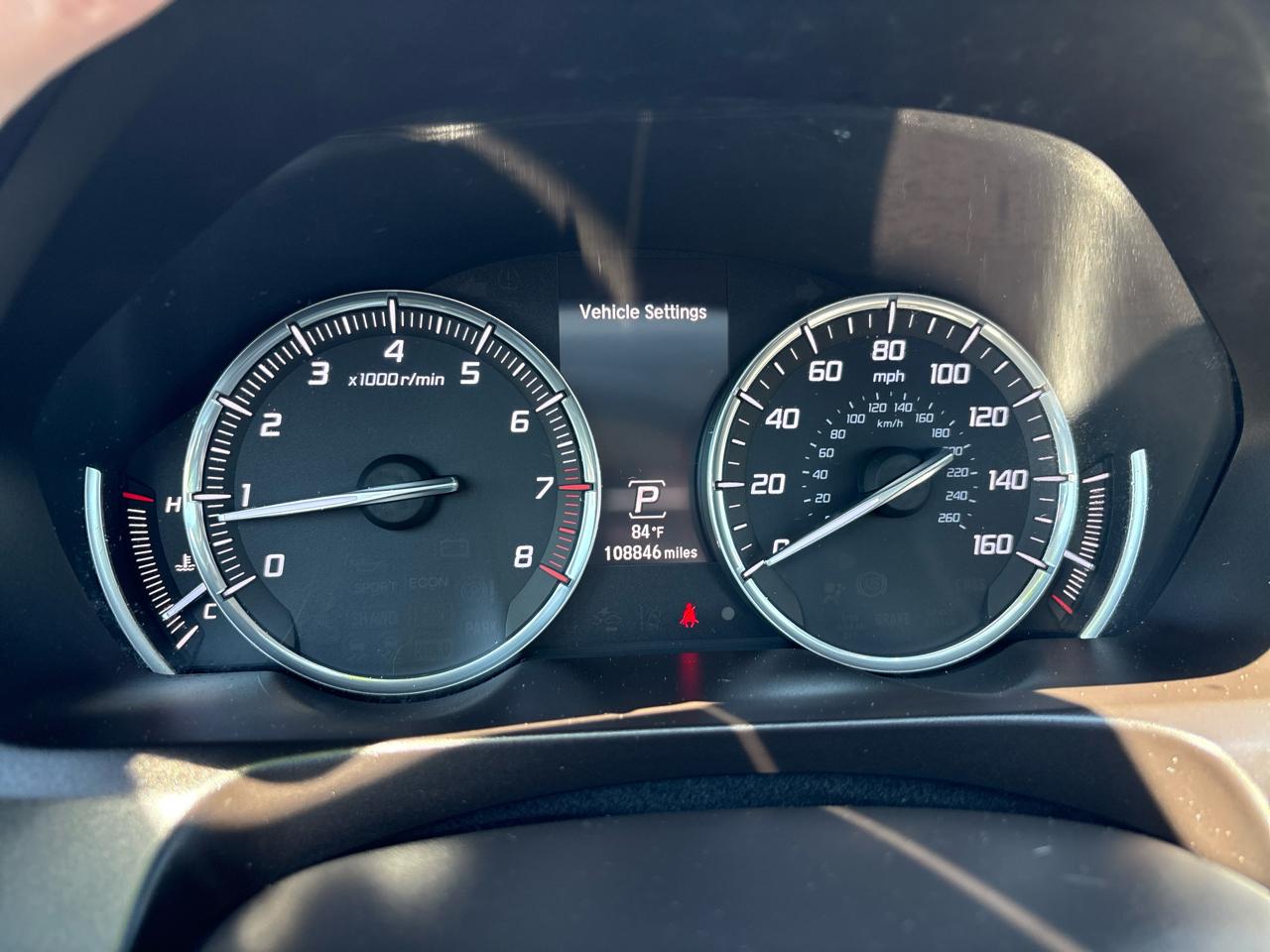 Acura TLX 9-Spd AT w/Technology Package 2016