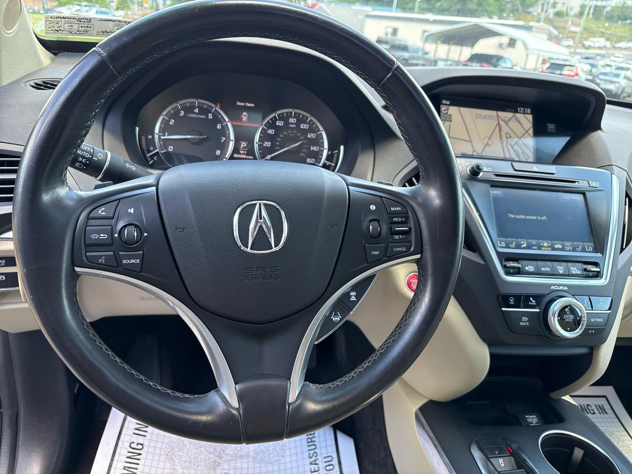 Acura MDX SH-AWD 9-Spd AT w/Tech Package 2019
