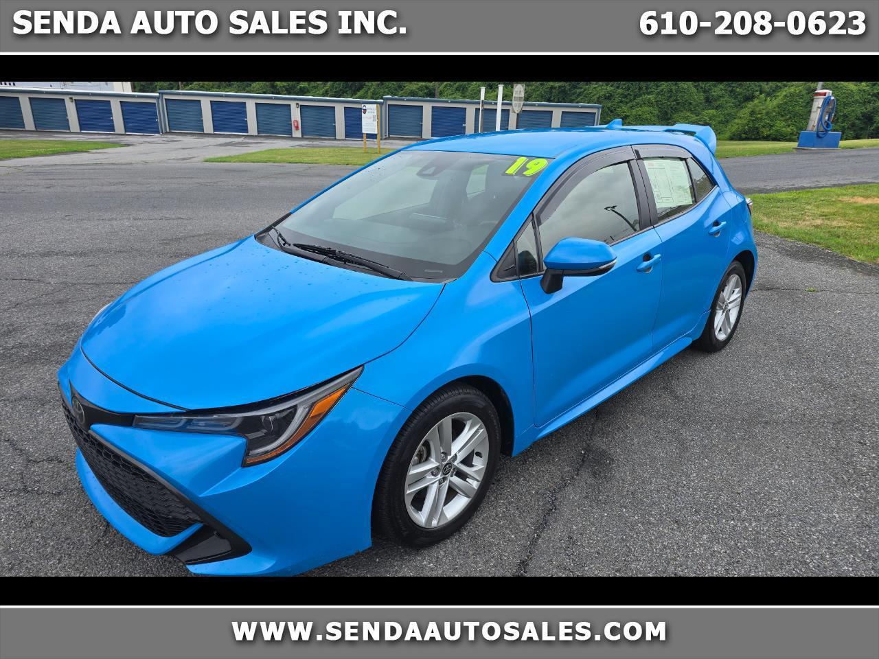 2019 Toyota Corolla SE Hatchback CVT