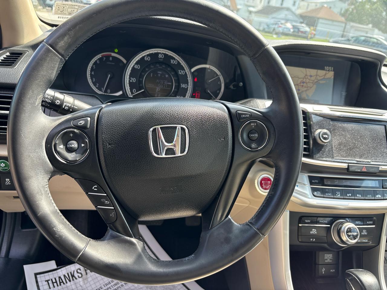 Honda Accord EX-L Sedan CVT 2015