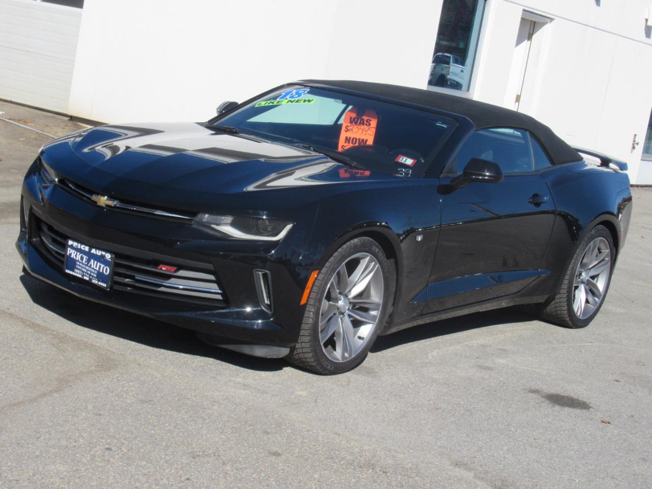 2018 Chevrolet Camaro LT 2dr Convertible w/1LT