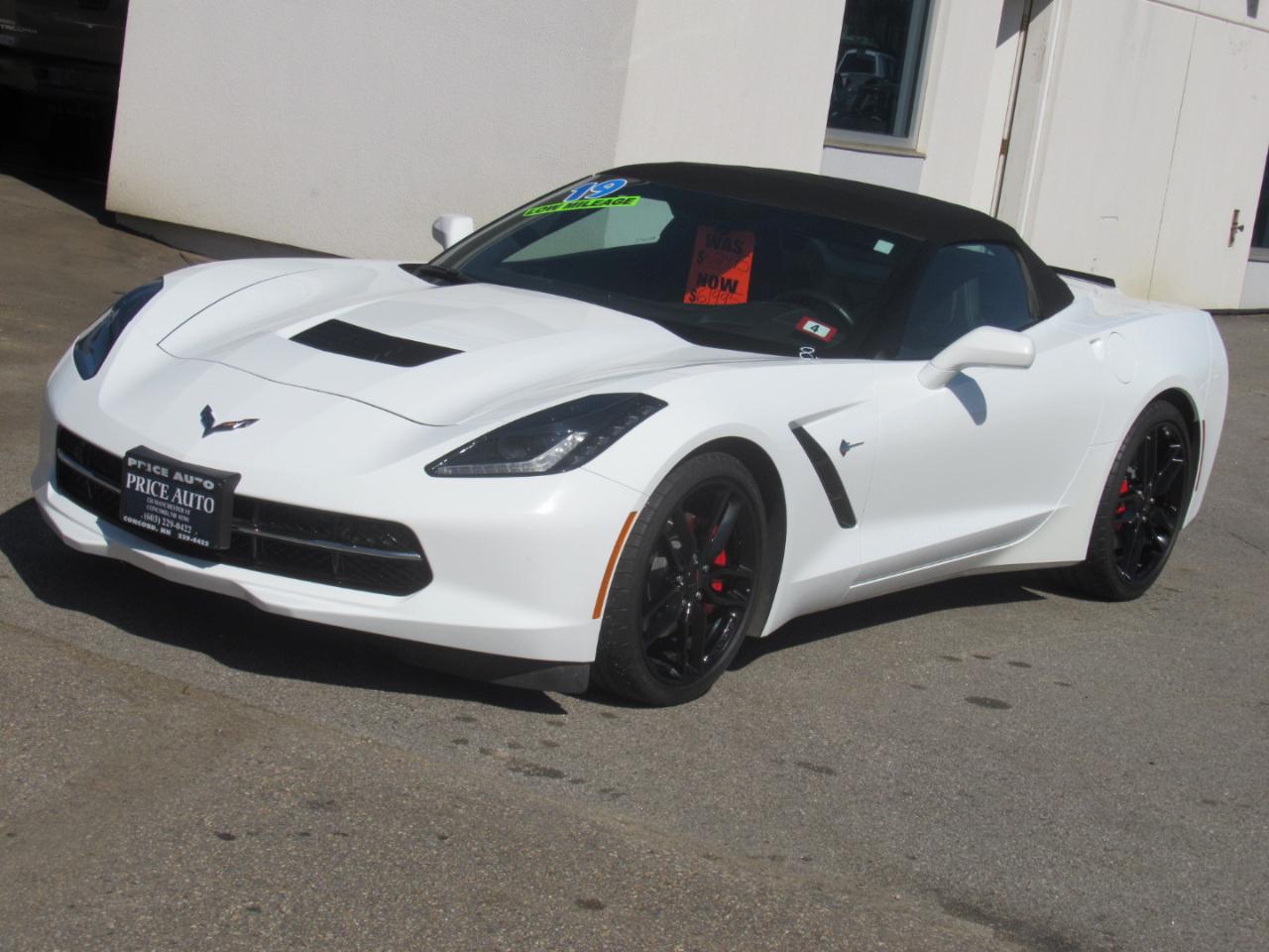2019 Chevrolet Corvette Stingray 2dr Convertible w/3LT