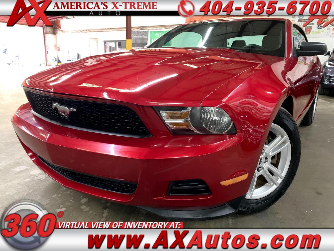 Ford Mustang 2dr Convertible Premium 2012