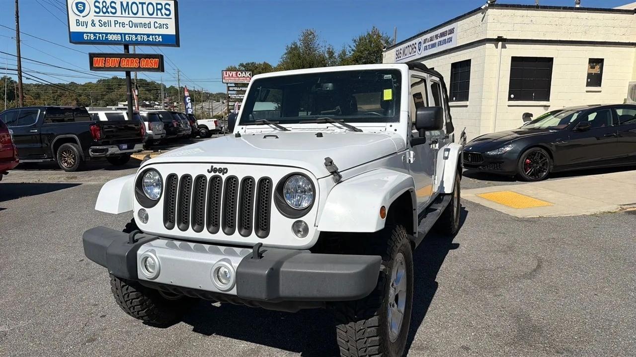 Jeep Wrangler Unlimited 4WD 4dr Sahara 2014