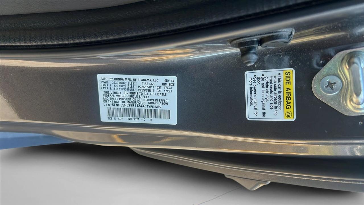 Honda Odyssey 5dr EX-L 2014