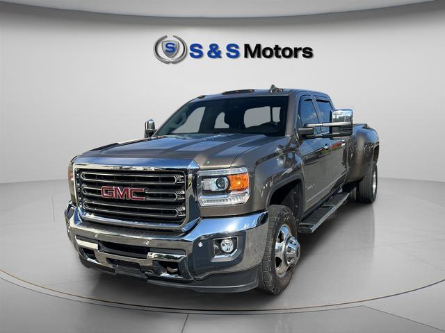 Brown 2015 GMC Sierra 3500HD Pickup Truck Four-Wheel Drive Automatic
