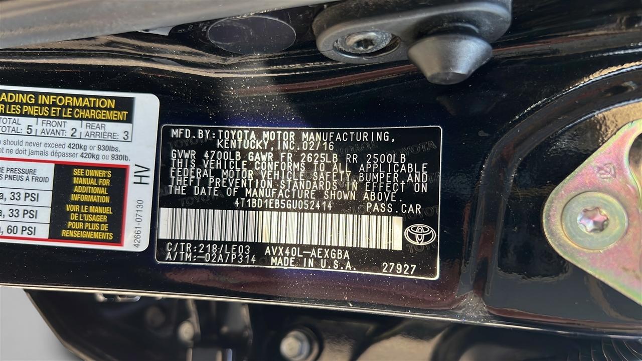 Toyota Avalon Hybrid 4dr Sdn XLE Premium (Natl) 2016