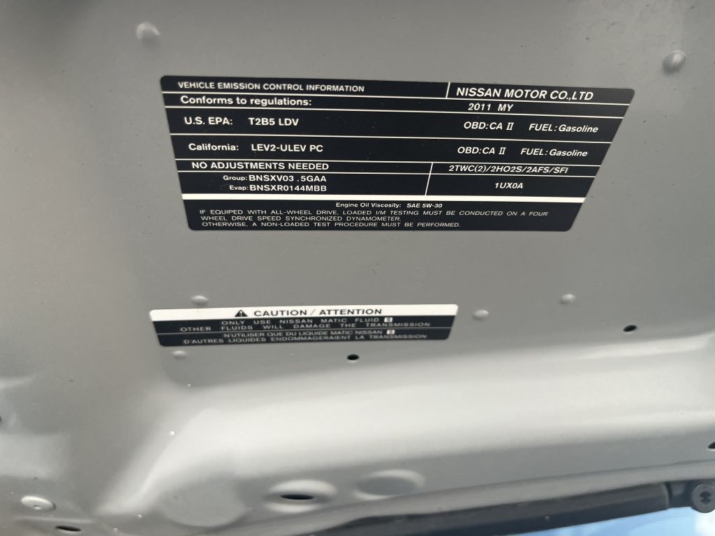 Infiniti EX EX35 Journey 2011 Infiniti EX EX35 Journey 2011