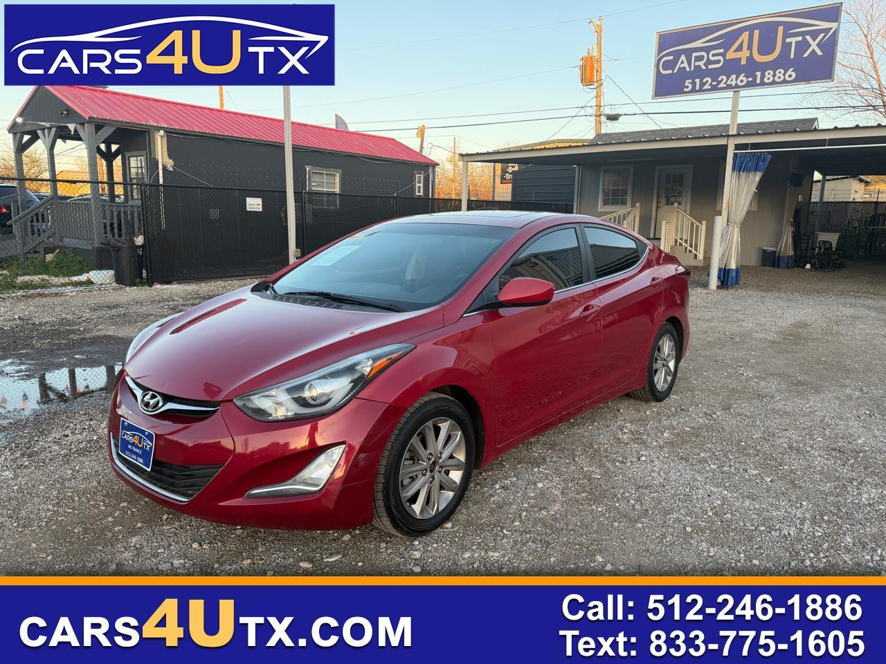 2015 Hyundai Elantra SE 6AT