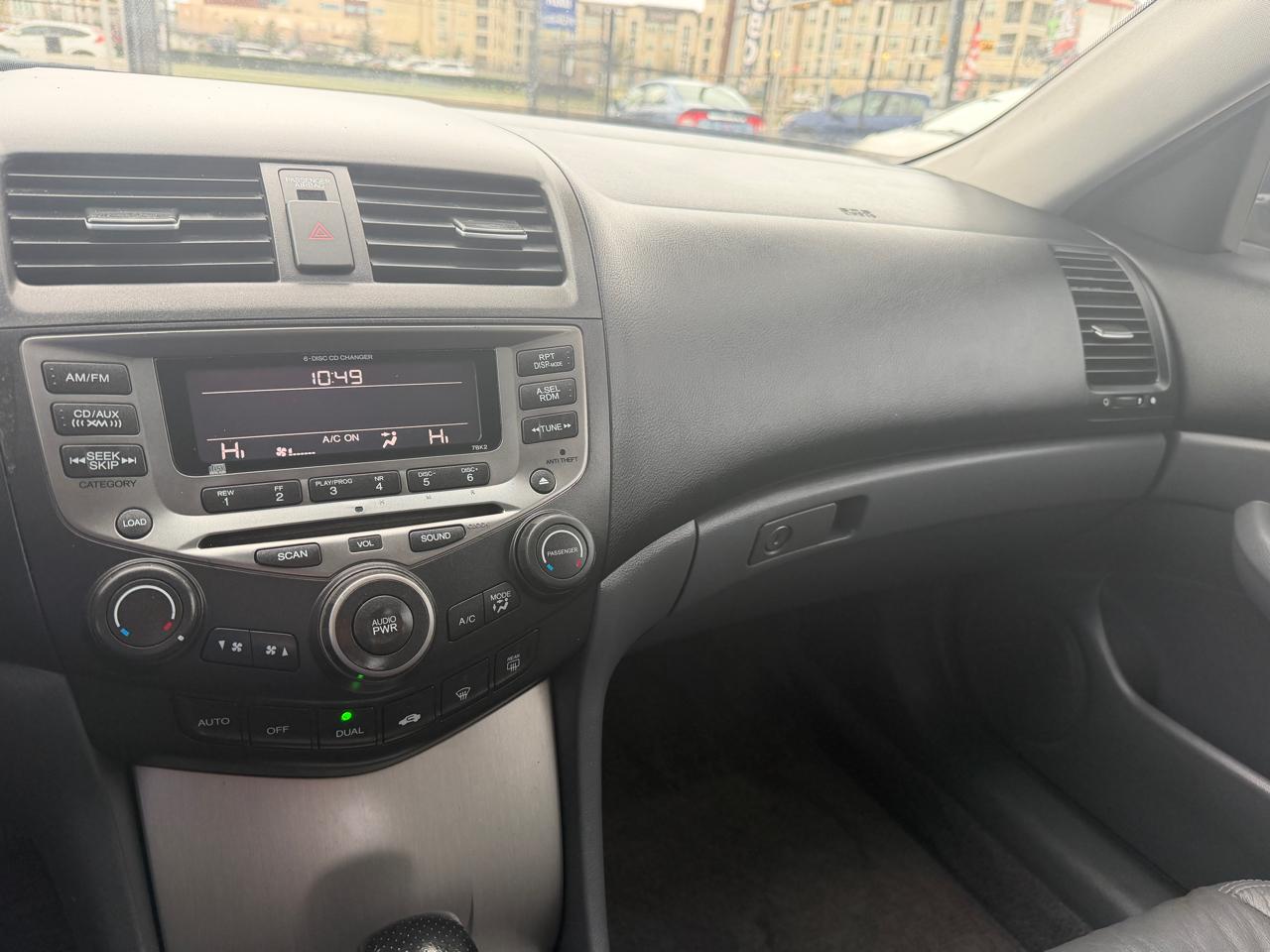 Honda Accord EX Sedan AT w/ Leather and XM Radio 2006