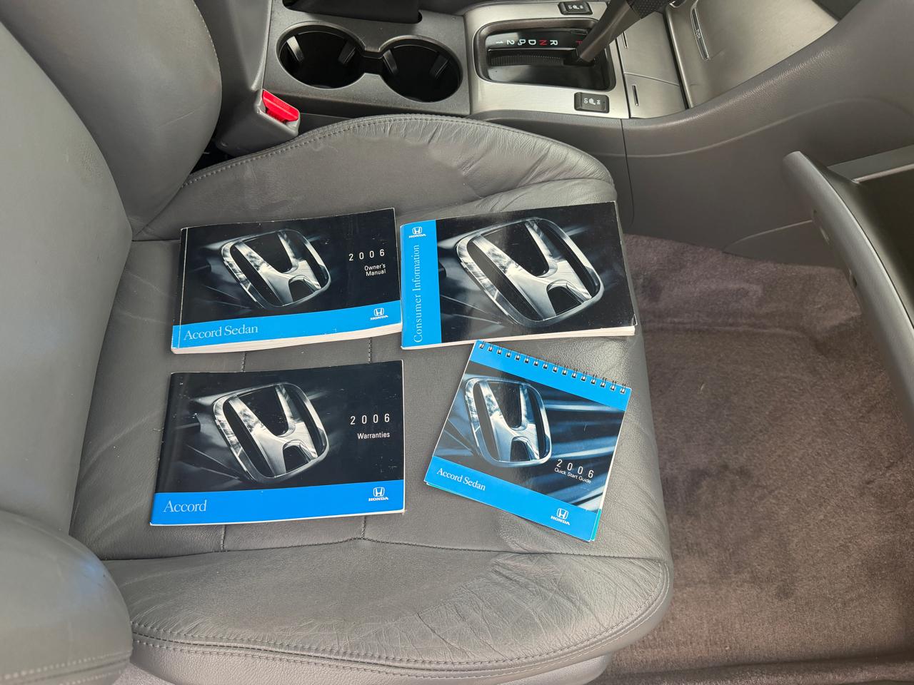 Honda Accord EX Sedan AT w/ Leather and XM Radio 2006