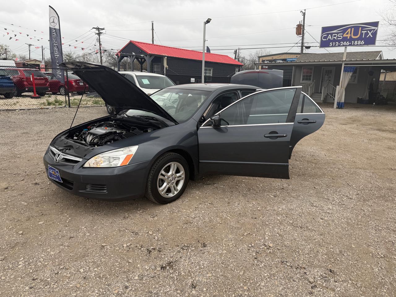 Honda Accord EX Sedan AT w/ Leather and XM Radio 2006
