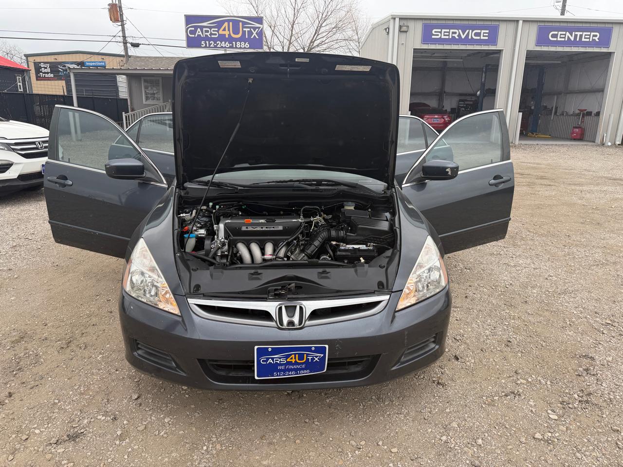 Honda Accord EX Sedan AT w/ Leather and XM Radio 2006