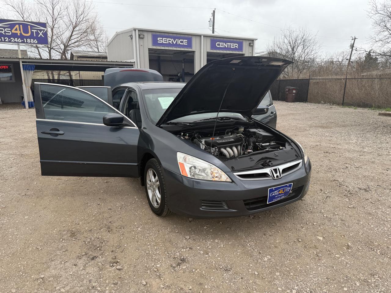 Honda Accord EX Sedan AT w/ Leather and XM Radio 2006