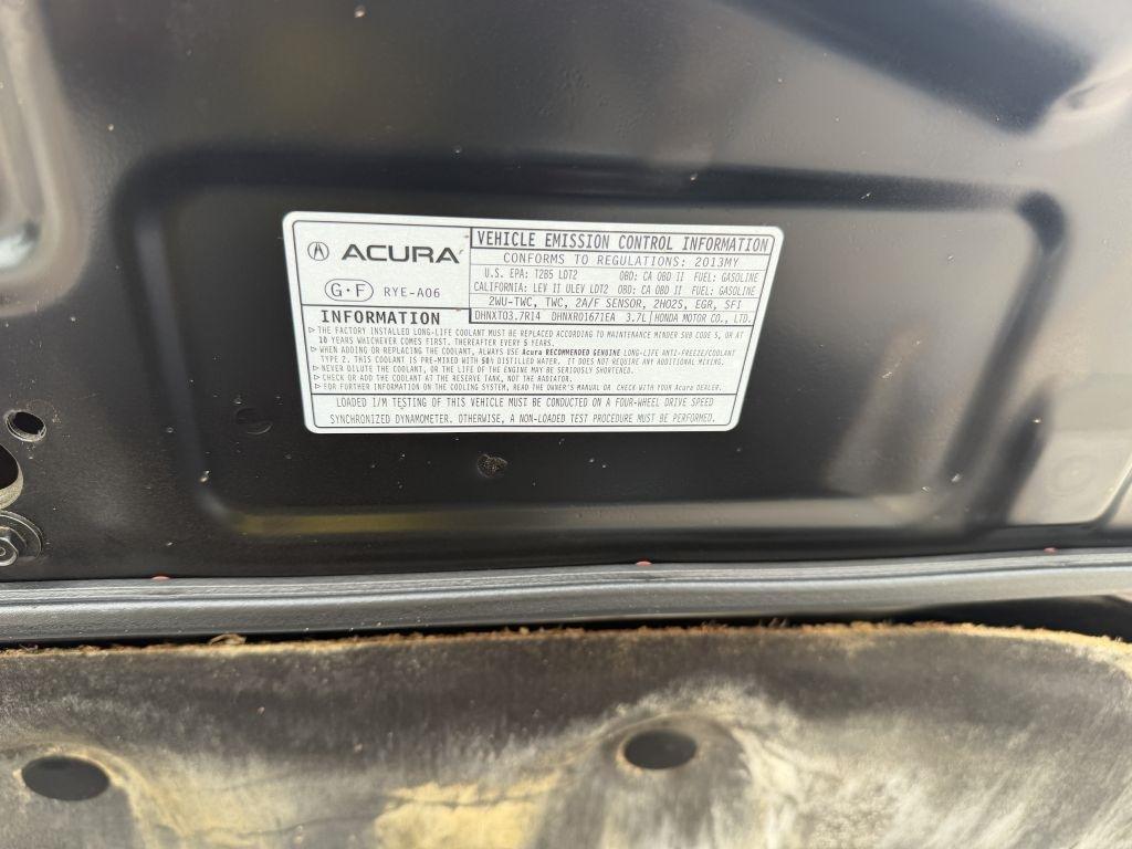 Acura MDX 6-Spd AT w/Tech Package 2013