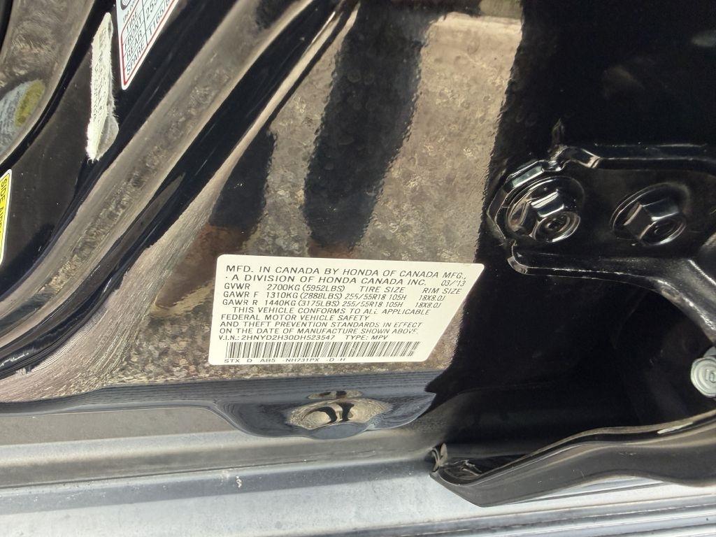Acura MDX 6-Spd AT w/Tech Package 2013