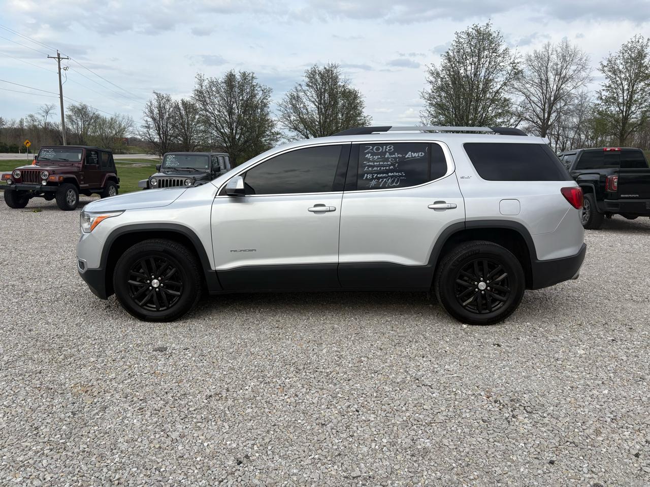 2018 GMC Acadia AWD 4dr SLT w/SLT-1