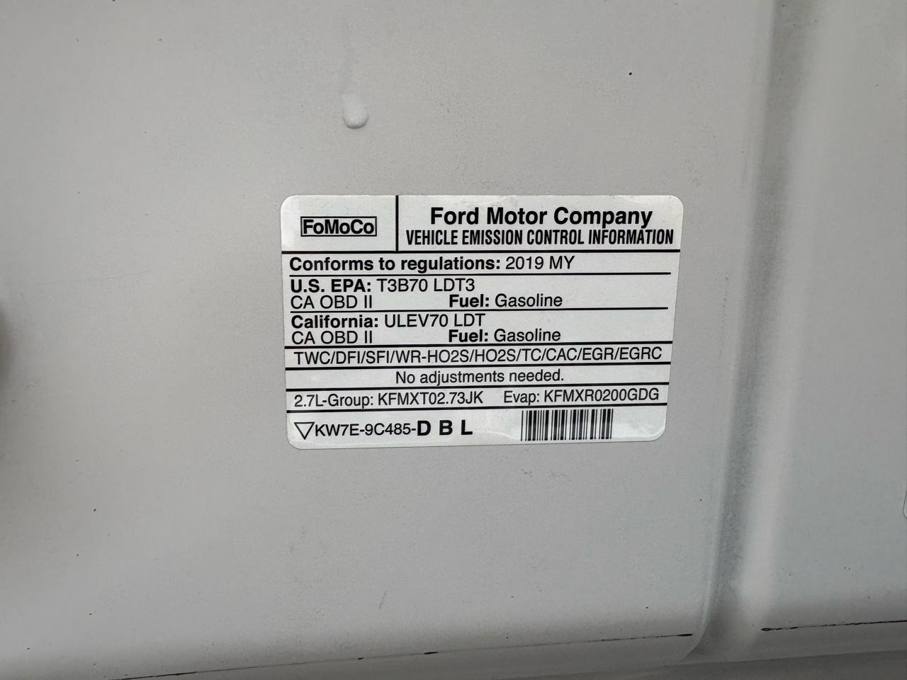 Ford F-150 STX SuperCab 4WD 2019