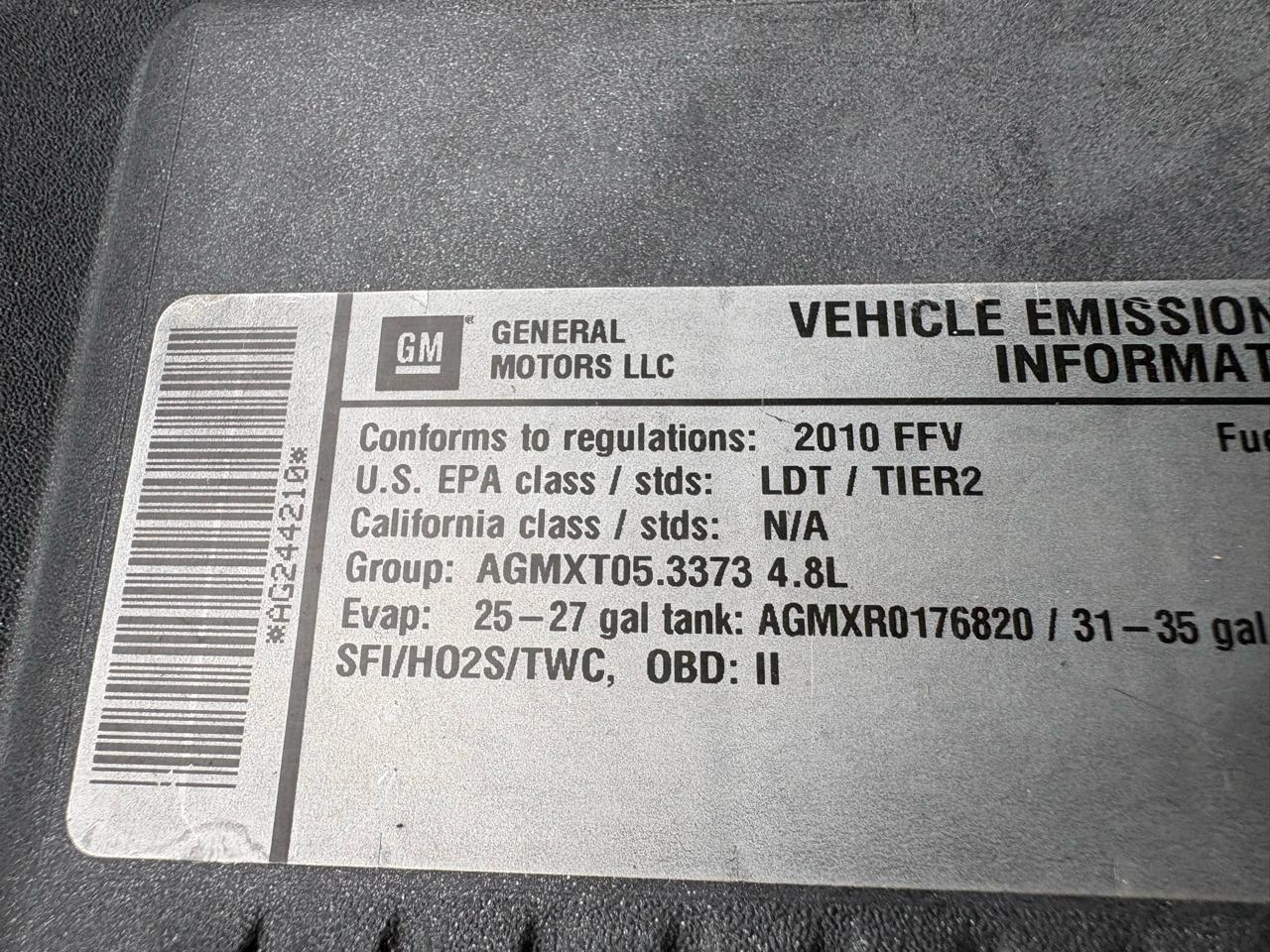 Chevrolet Silverado 1500 4WD Crew Cab 143.5" LT 2010