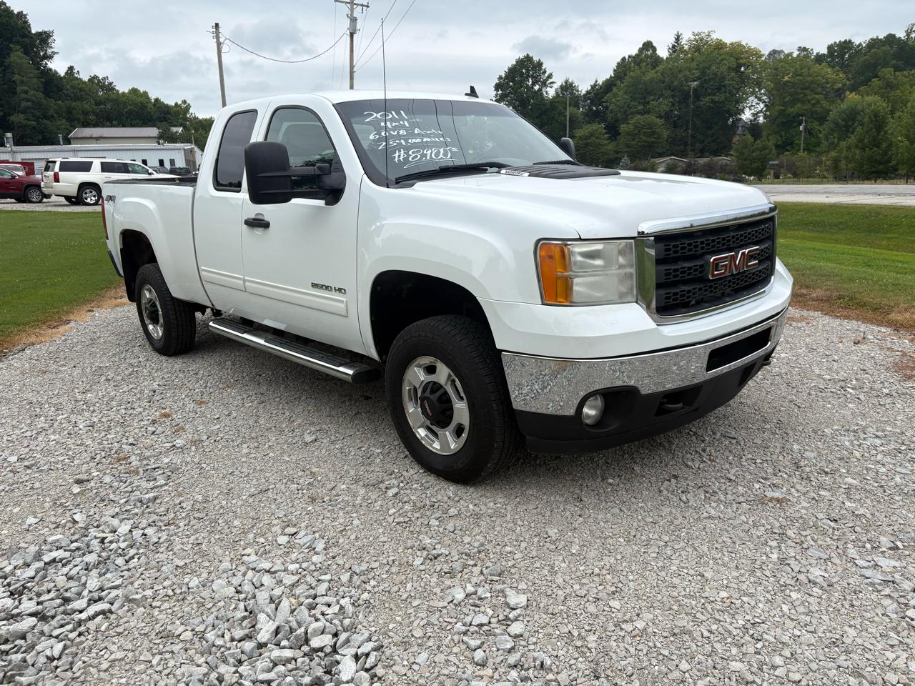 GMC Sierra 2500HD 4WD Ext Cab 144.2" SLE 2011