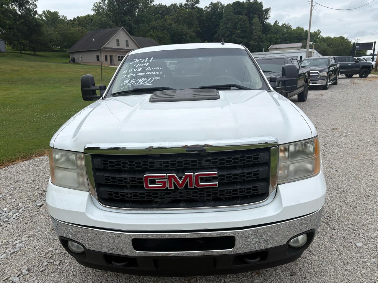 GMC Sierra 2500HD 4WD Ext Cab 144.2" SLE 2011