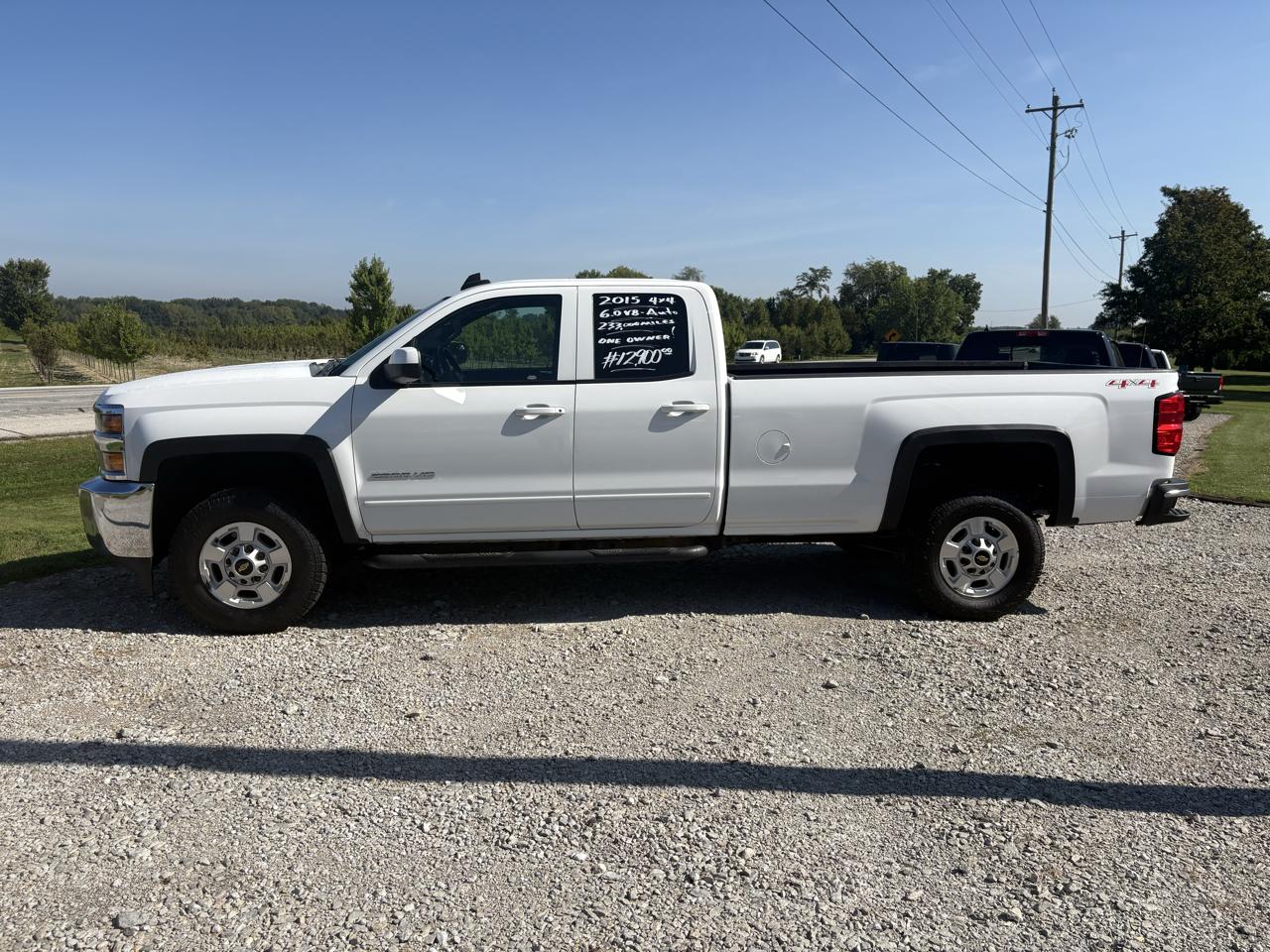Chevrolet Silverado 2500HD Built After Aug 14 4WD Double Cab 158.1" LT 2015