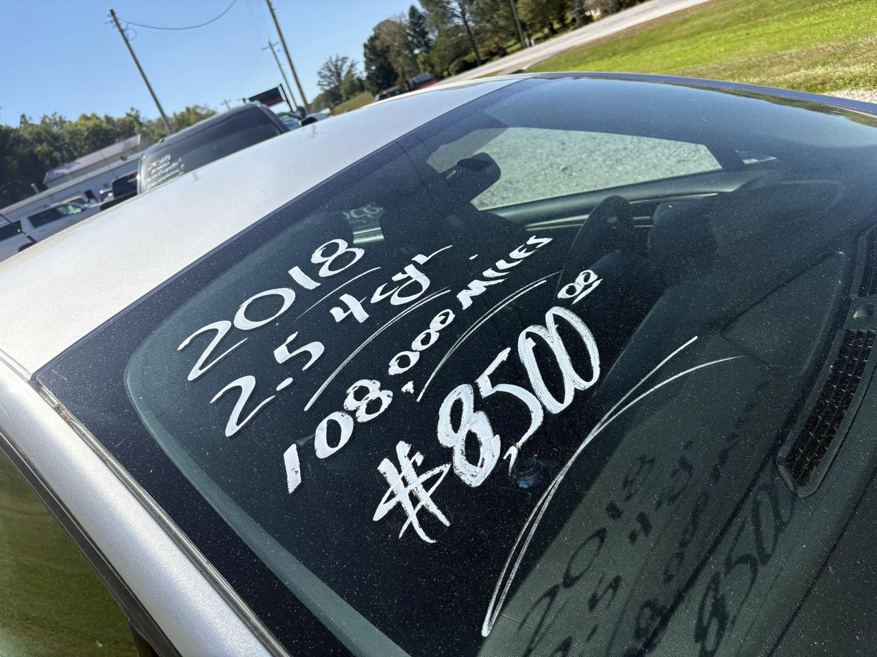 Ford Fusion SE FWD 2018