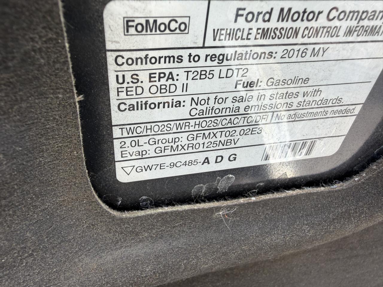 Ford Escape FWD 4dr Titanium 2016