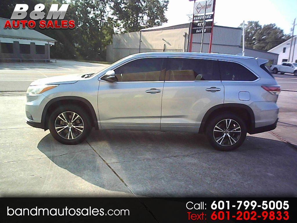 Toyota Highlander XLE FWD V6 2016