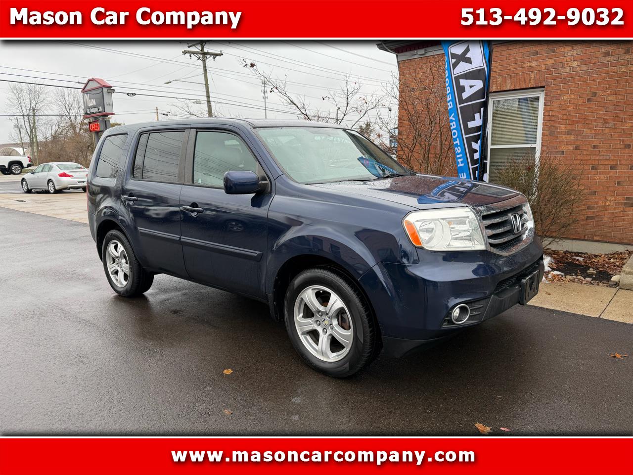 2014 Honda Pilot EX-L 4WD 5-Spd AT with DVD