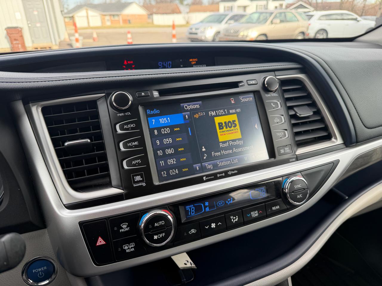 Toyota Highlander Hybrid Limited Platinum AWD 2017