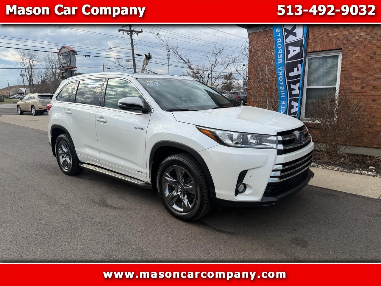 Toyota Highlander Hybrid Limited Platinum AWD 2017