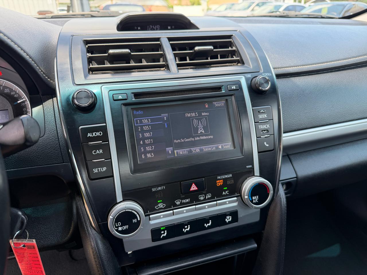 Toyota Camry SE Sport 2014