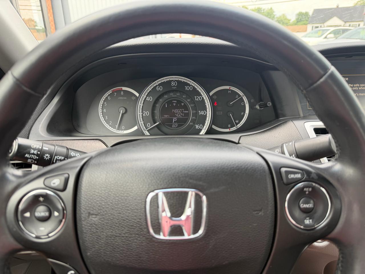 Honda Accord EX-L Sedan CVT 2014