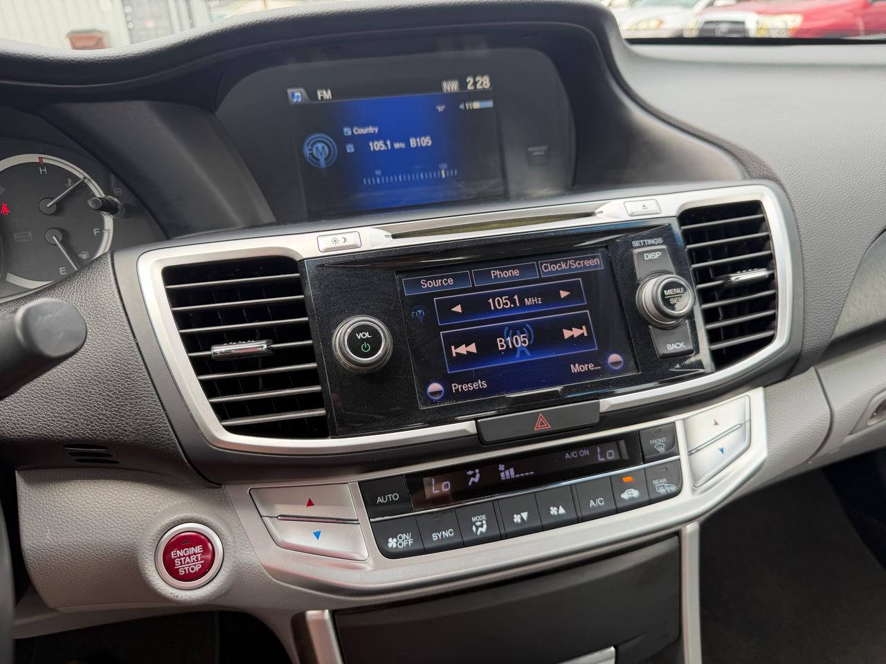 Honda Accord EX-L Sedan CVT 2014