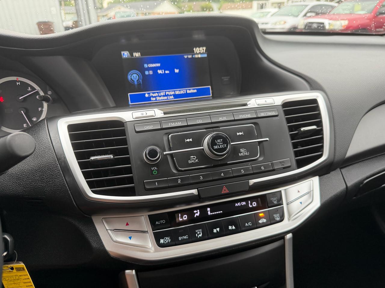 Honda Accord LX Sedan CVT 2014