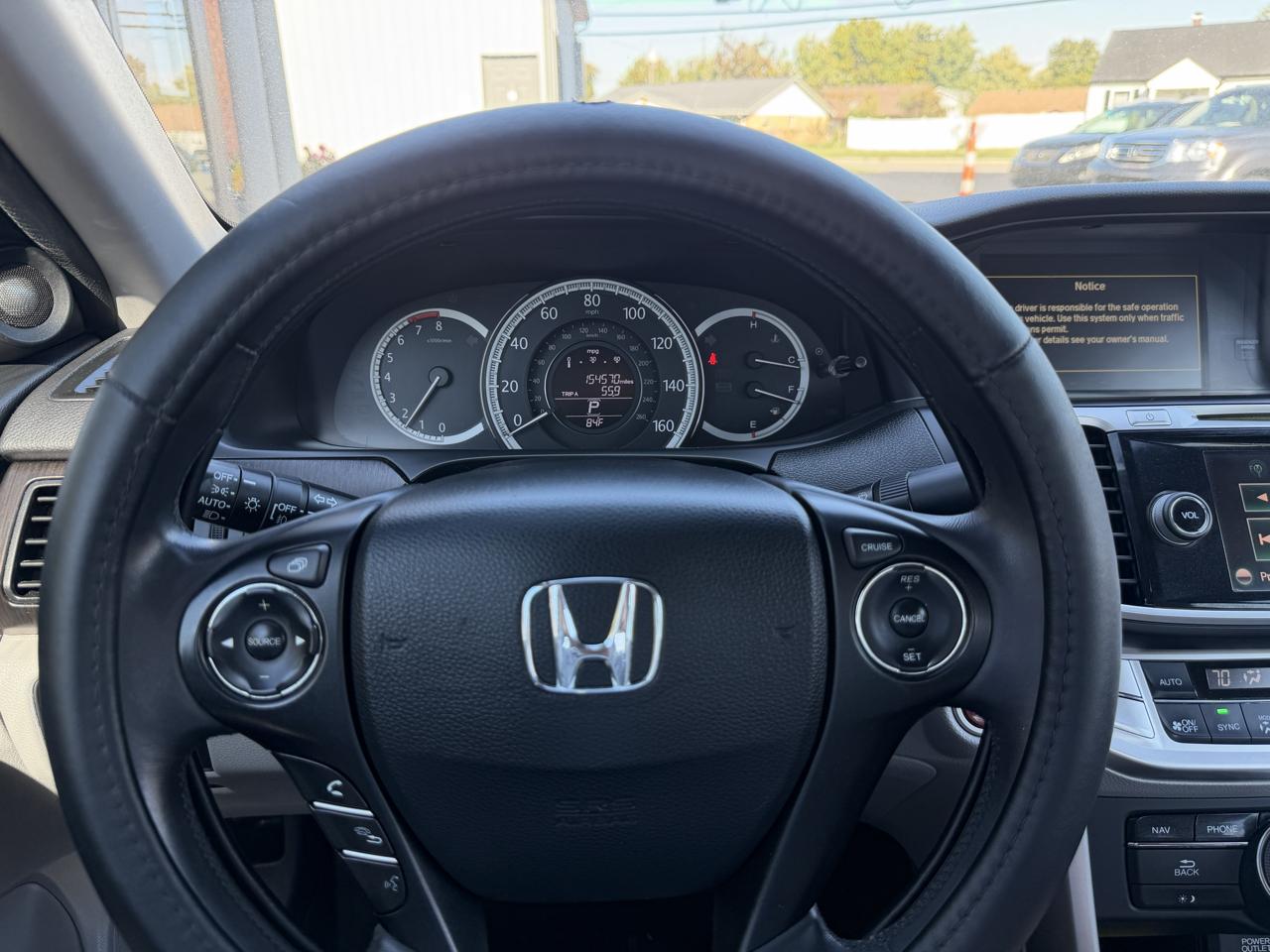 Honda Accord EX-L Sedan CVT 2014