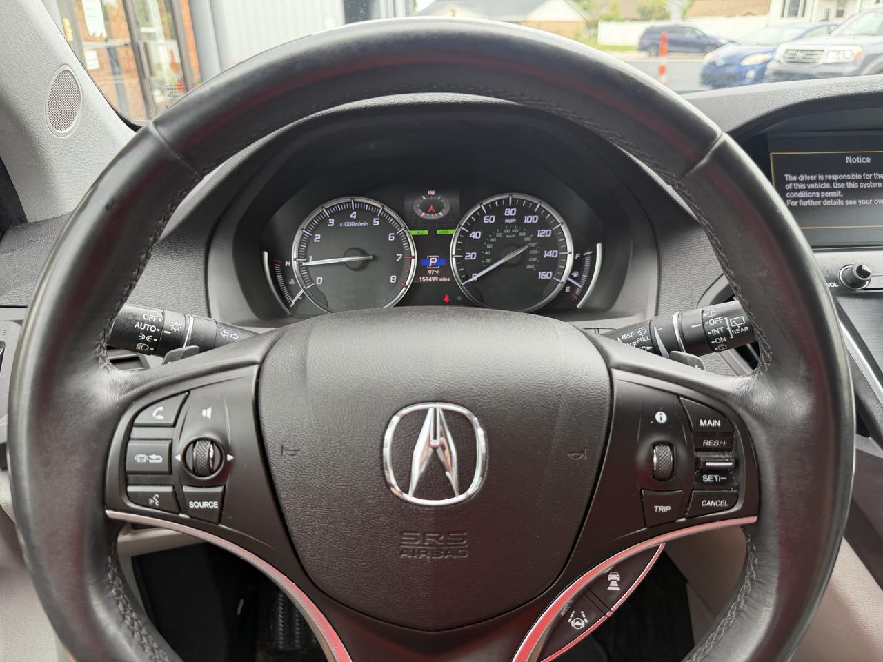 Acura MDX SH-AWD 9-Spd AT w/Tech Package 2017