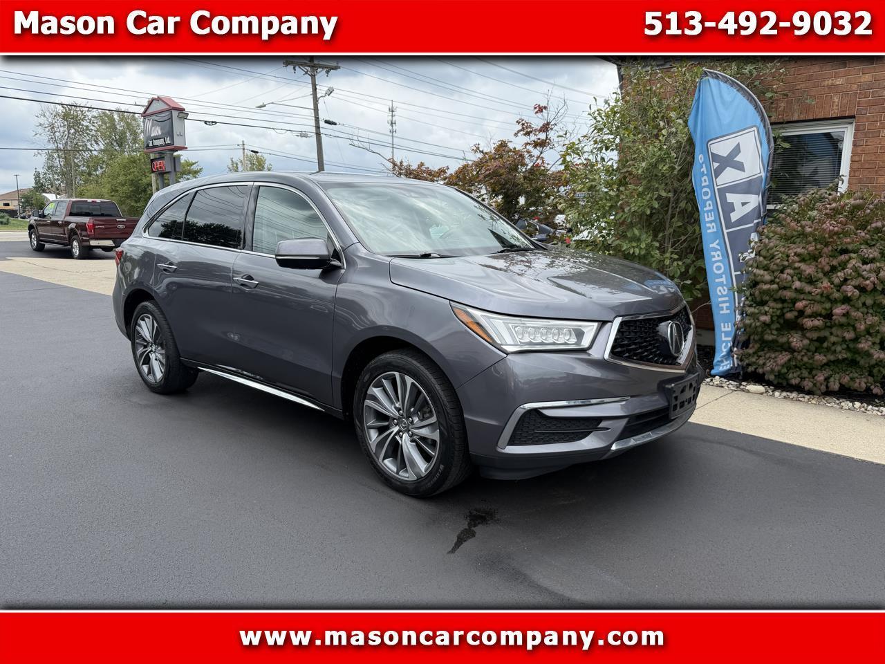 Acura MDX SH-AWD 9-Spd AT w/Tech Package 2017