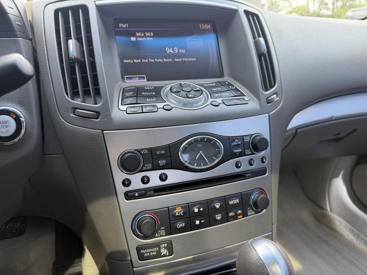 Infiniti G Coupe x AWD 2012